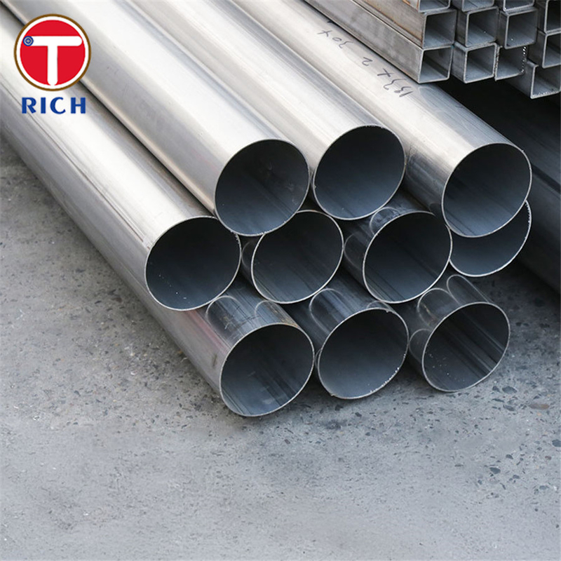 DIN 17457 1.4301 Tubos de aço circulares soldados Tubos austeníticos de aço inoxidável para requisitos especiais