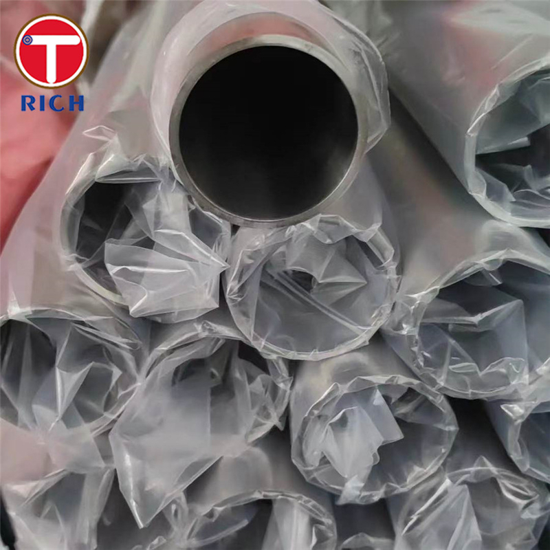 Tubos de trocador de calor DIN 28180 X5CrNi18-10 Tubos de aço inoxidável sem costura para trocadores de calor tubulares
