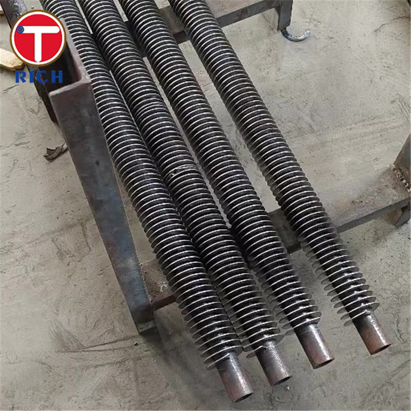 ASTM A498 Grau 1 Tubos com nadadeiras de aço inoxidável sem costura para trocadores de calor de carbono