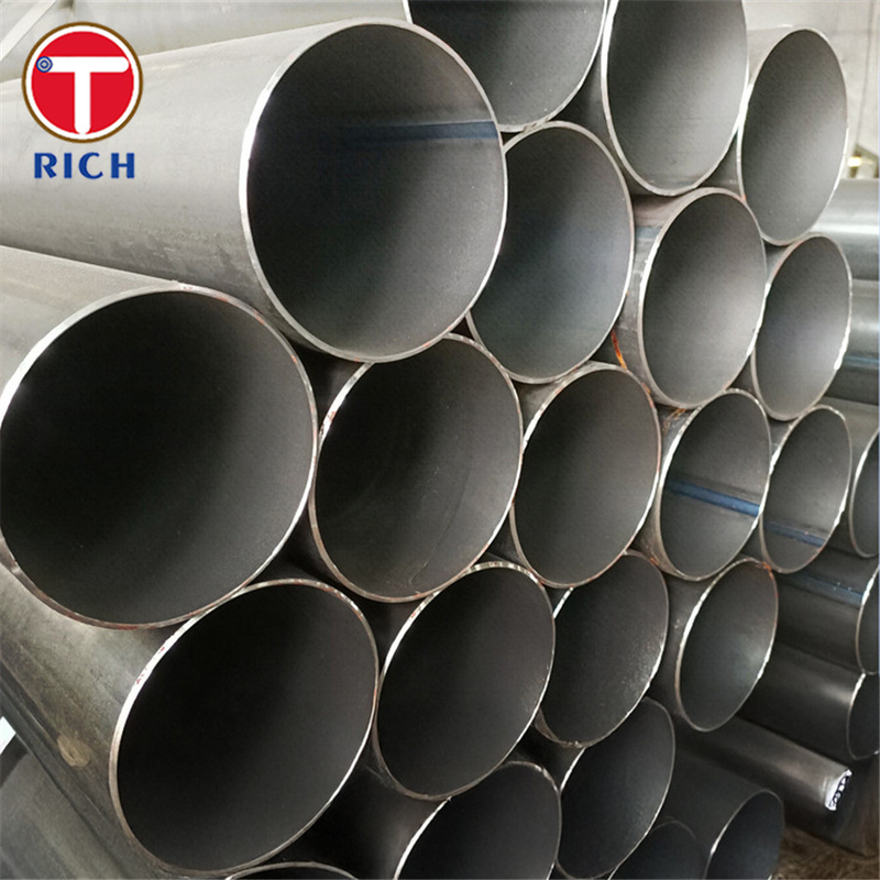 DIN 17123 StE255 Tubo de aço estrutural Soldado Tubos de aço circulares de grãos finos Soldados para aço estrutural