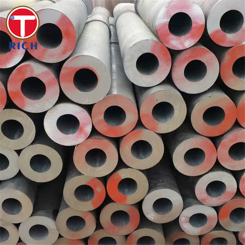 JIS G4053 SCM 440 Tubo de aço de liga baixa Tubo de aço sem costura para uso estrutural de máquinas