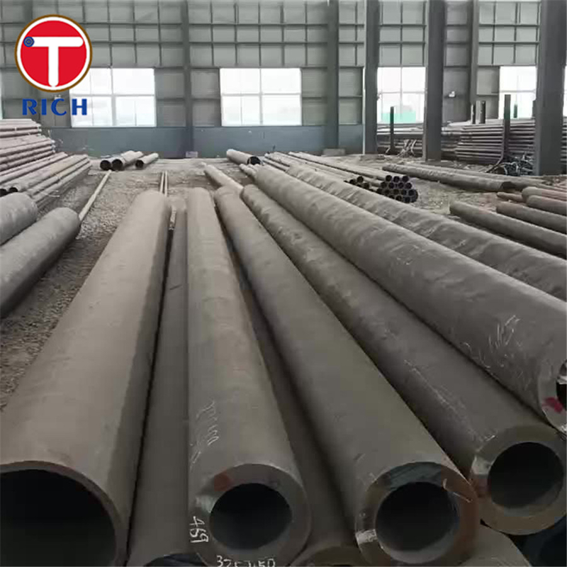 Tubo de cilindro de gás 37Mn Tubo sem costura de aço carbono para cilindro de gás de alta pressão