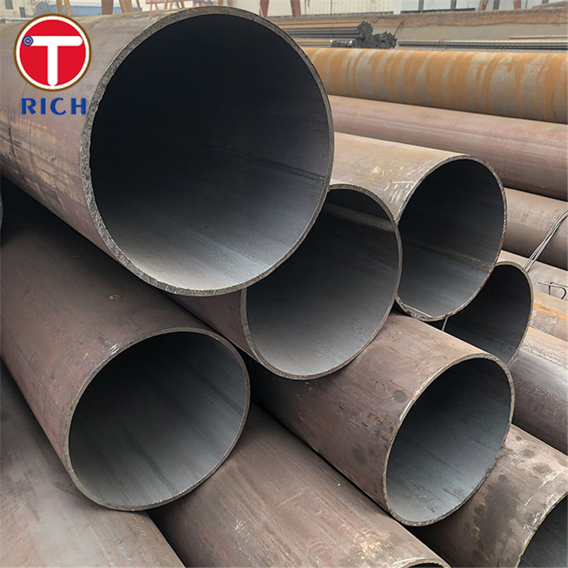 Q390B Tubos de aço ligado e tubos Tubos estruturais de aço ligado baixo de alta resistência para engenharia de tubulações