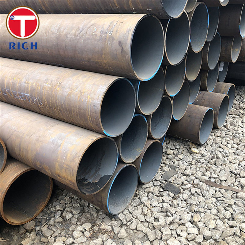 Q390B Tubos de aço ligado e tubos Tubos estruturais de aço ligado baixo de alta resistência para engenharia de tubulações