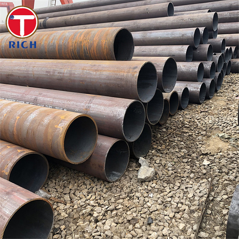 Q390B Tubos de aço ligado e tubos Tubos estruturais de aço ligado baixo de alta resistência para engenharia de tubulações