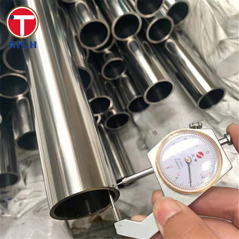 GOST 10498 08X18H10T AISI 321 Tubo de Aço Inoxidável de Parede Fina Para Resistência à Corrosão