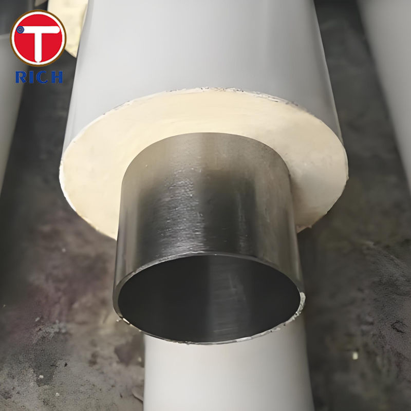 ASTM A213 Tubo de aço revestido com PVC Tubo de aço inoxidável austenítico sem costura para isolamento