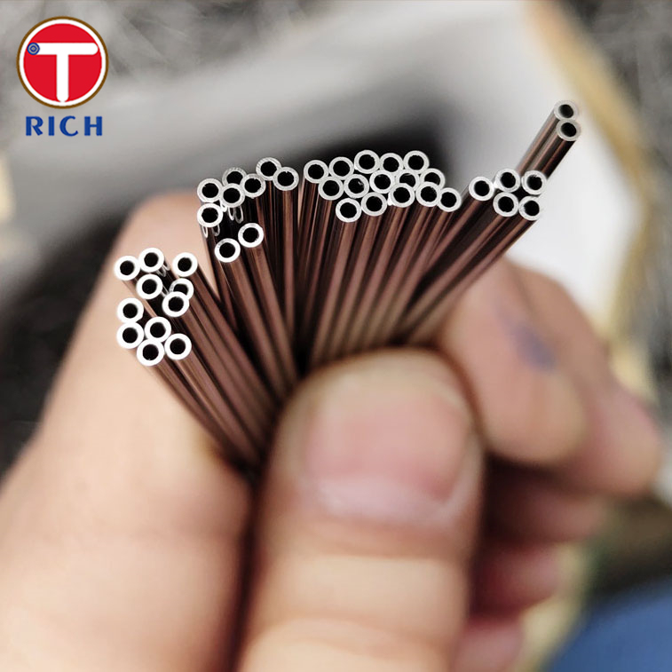Tubos capilares de aço inoxidável resistentes à corrosão de grau médico com tolerância dimensional elevada