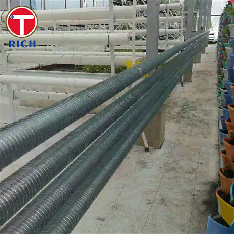 Alloy Steel Spiral Wound Finned Tube with L Foot for High Efficiency Heat Exchanger