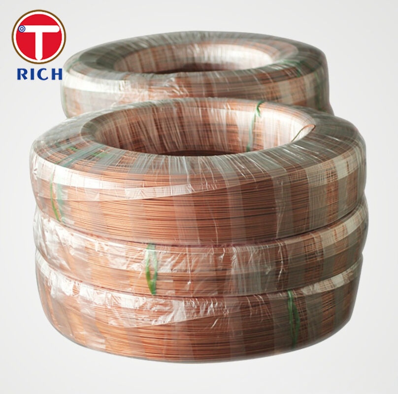 Tubos de aço com parede dupla e tubo de aço com baixo teor de carbono, revestidos de cobre para uso automóvel