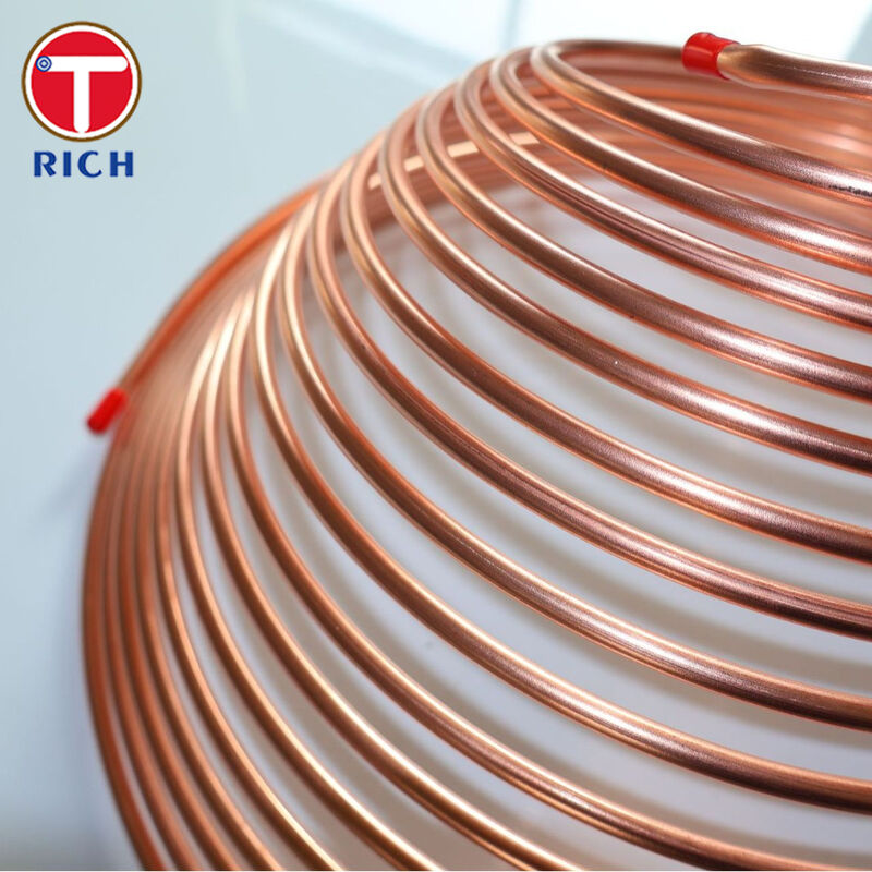 Tubos de aço com parede dupla e tubo de aço com baixo teor de carbono, revestidos de cobre para uso automóvel