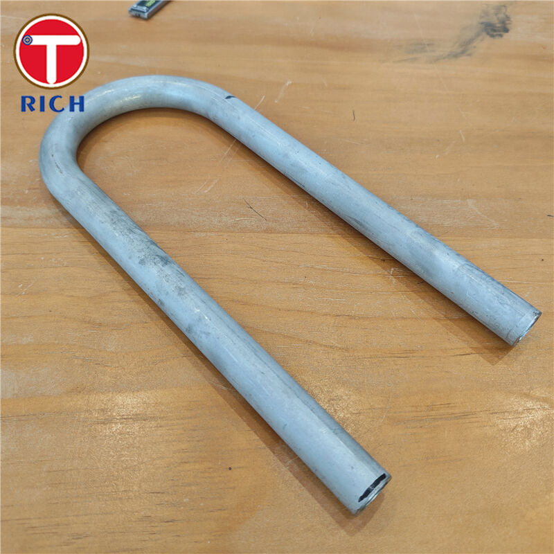 Tubo em forma de U de aço inoxidável dobrado a frio TP304/304L TP316/316L TP321 para aplicações em trocadores de calor