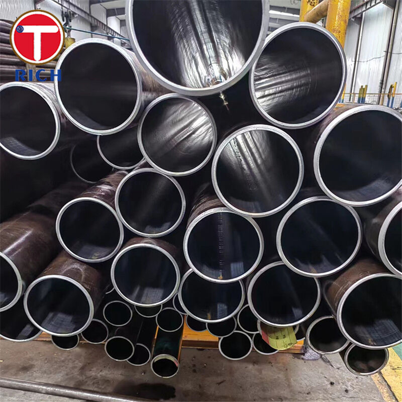 Tubo de Cilindro Hidráulico Afiado de Precisão Trefilado a Frio Sem Costura com Tolerância de ID ISO H8/H9 e Ra máx. 0,40 µm para Aplicações Automotivas