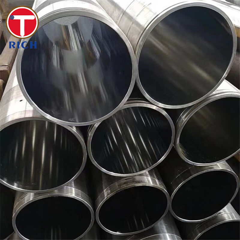 Tubo de Cilindro Hidráulico Afiado de Precisão Trefilado a Frio Sem Costura com Tolerância de ID ISO H8/H9 e Ra máx. 0,40 µm para Aplicações Automotivas