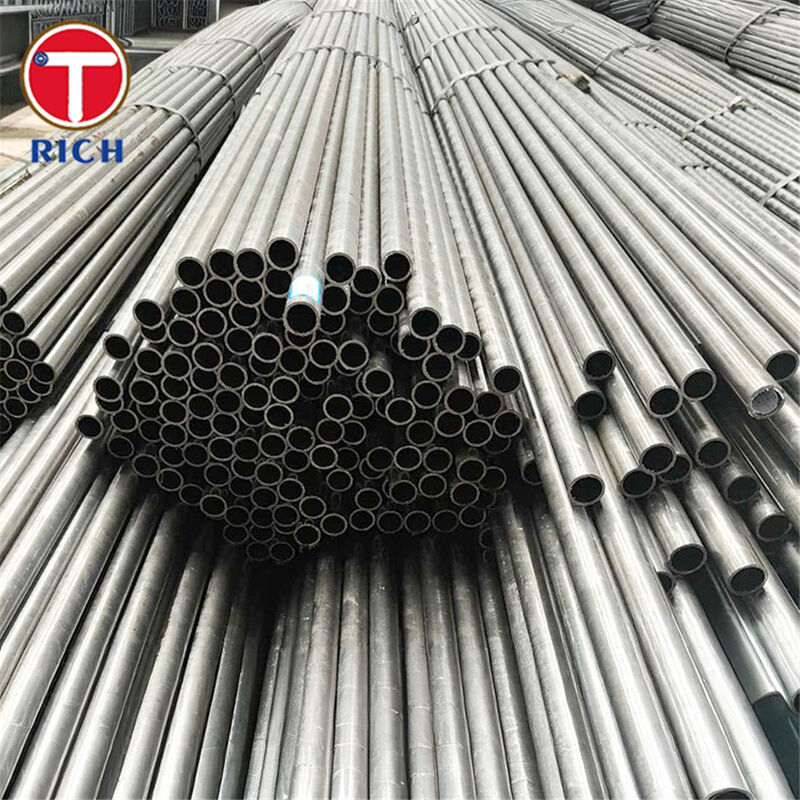 Tubos de rolamento de 100Cr6 de pequeno diâmetro, laminados a frio, de precisão, sem costura, para componentes mecânicos