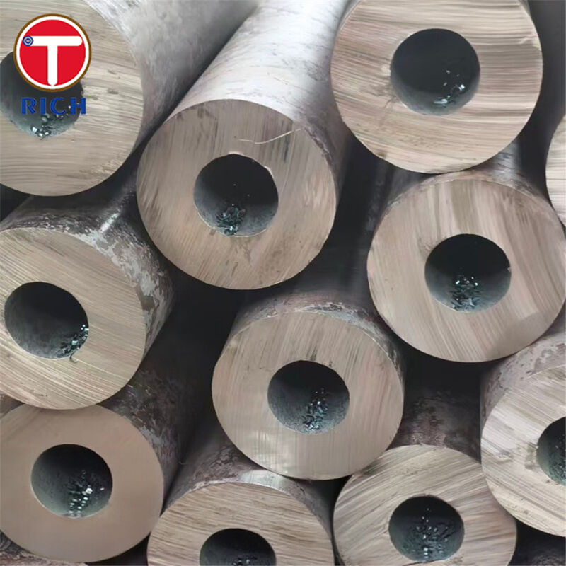 ASTM A213 Tubo sem costura de aço ligado de grande diâmetro, tubo de caldeira de parede espessa para trocadores de calor