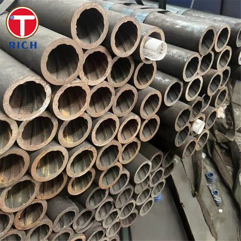 ASME SA213 Grau T12 Tubo de trocador de calor de liga baixa com fio interno sem costura com projeto Cr-Mo e 30-325 mm OD
