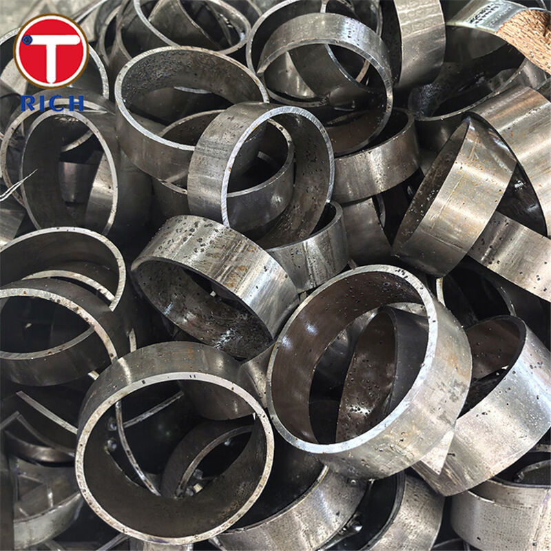 Tubo de Aço Carbono E235N Hidráulico de Precisão Sem Costura Laminado a Frio para Automotivo com Rugosidade Superficial Ra ≤ 4 μm