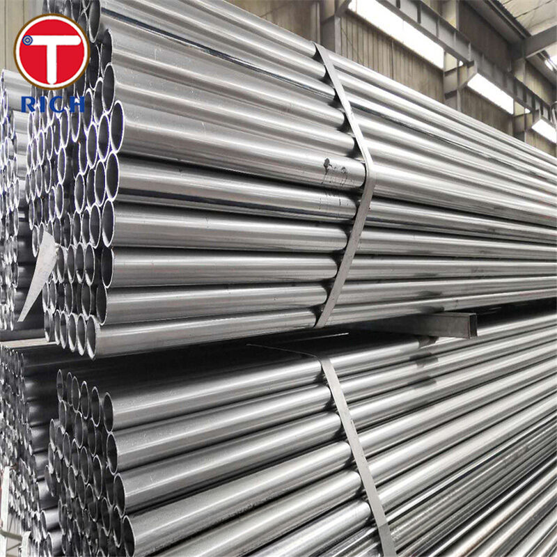 ACMS ASTM A787 Tubo de aço aluminizado com revestimento de alumínio-sílico para sistemas de escape utilizando a técnica ERW