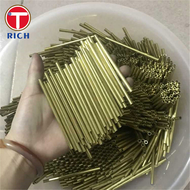 Tubo Condensador de Cobre-Níquel Sem Emendas BFe10-1-1 com Resistência à Corrosão e Durabilidade em Água do Mar para Transferência de Calor Eficiente