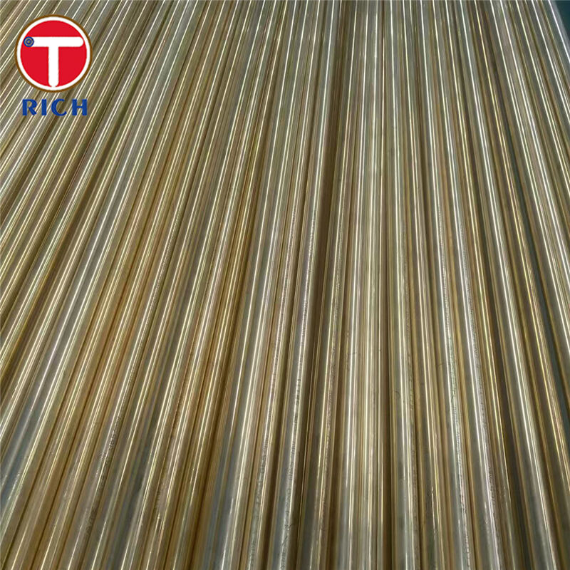 Tubo Condensador de Cobre-Níquel Sem Emendas BFe10-1-1 com Resistência à Corrosão e Durabilidade em Água do Mar para Transferência de Calor Eficiente