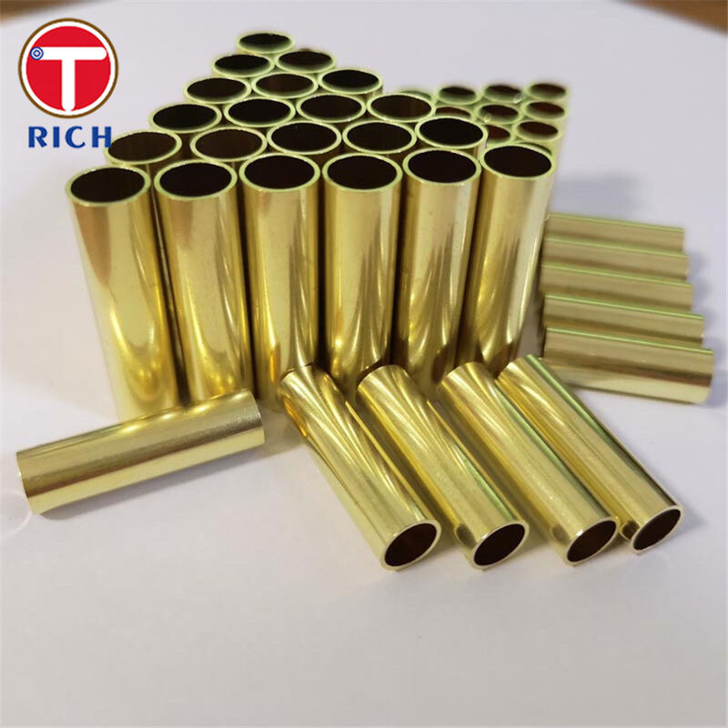 Tubo Condensador de Cobre-Níquel Sem Emendas BFe10-1-1 com Resistência à Corrosão e Durabilidade em Água do Mar para Transferência de Calor Eficiente