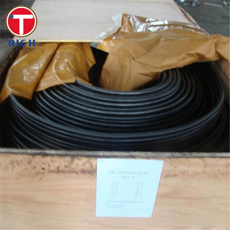 Tubos de Aço Carbono Sem Costura com Curva em U ASTM A179 A192 com Estrutura de Suporte de Pressão e Geometria de Curva em U Controlada para Trocadores de Calor