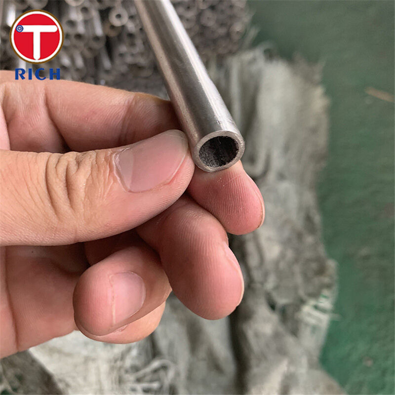 Tubo de Aço Sem Costura com Superfície Polida ASTM A213 com OD de 3,2-127mm para Caldeira e Trocador de Calor