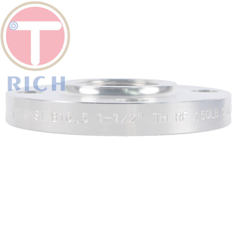 Tubos cabendo rosqueados da braçadeira da flange do central nuclear 304 de TORICH ASME B16.5