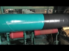 Tubo de aço espiral revestido com plástico epoxi ERW 3PE FBE