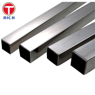 Bom preço. 304 316 304L 316L 430 Tubo retangular/quadrado de aço inoxidável ASTM A213 on-line
