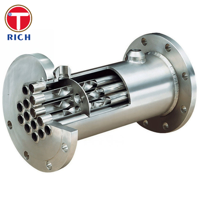 Bom preço. GB/T 24590 Tubos reforçados de aço inoxidável 12Cr18Ni9 para trocadores de calor eficientes on-line