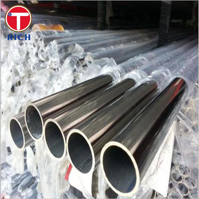 Bom preço. DIN 17456 Tubos circulares de aço inoxidável sem costura on-line