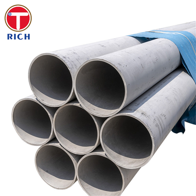 Bom preço. YB/T 4330 Tubos de aço inoxidável austenítico sem costura de grande diâmetro para trocadores de calor on-line
