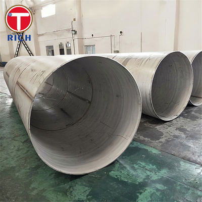 Bom preço. ASTM A409 TP201 Tubo de aço inoxidável austenítico de grande diâmetro soldado para uso corrosivo ou a altas temperaturas on-line