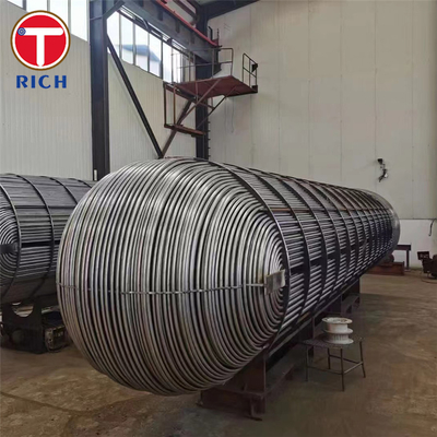 Bom preço. ASTM A688 304 Tubo de aço inoxidável austenítico soldado para trocador de calor do aquecedor de água on-line