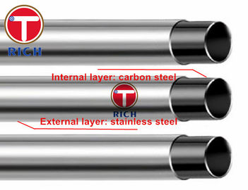 Bom preço. Tubulações folheadas de aço inoxidável OD 12.7mm - 325mm de GB/T18704 Q195 Q235 12Cr18Ni9 on-line