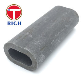 Bom preço. Não tubo de aço laminado tomado partido liso feito sob encomenda especial oval da tubulação de aço da liga on-line