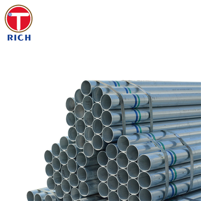Bom preço. EN 1123-1 S235JR Tubos galvanizados a quente Tubos de aço soldados para tubos de esgoto on-line