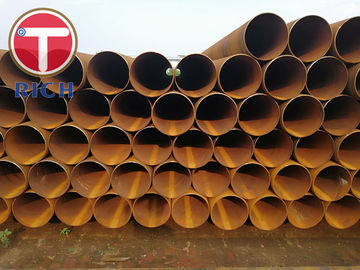 Bom preço. Forma redonda de aço da espiral Din30670 do dobro da tubulação da soldadura de arco submersa para o gás on-line