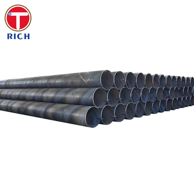 Bom preço. Tubo de aço carbono Q235JR SSAW Tubo de aço carbono galvanizado soldado para campo estrutural on-line