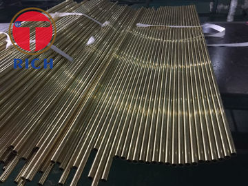 Bom preço. Tubo redondo de bronze lustrado ASTM B135/tubo sem emenda estirado a frio C27000 C27200 H58 on-line