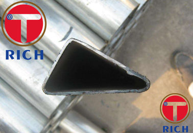 Bom preço. Tubos de aço sem emenda triangulares galvanizados/tubulação especial da seção para a construção on-line