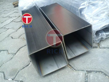 Bom preço. O quadrado soldou 304 3 a tubulação de aço estrutural da polegada ASTM A213 on-line