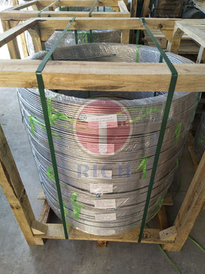 Bom preço. ASTM A269 APIRP5 C7 2205 2507 frente e verso super bobinou os tubos de aço inoxidável on-line