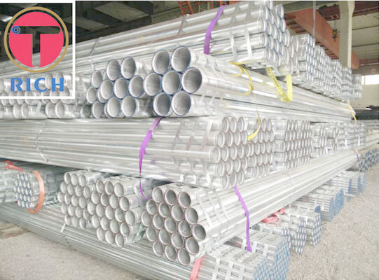 Bom preço. ASTM A53 Torich Erw galvanizou a tubulação de aço carbono on-line