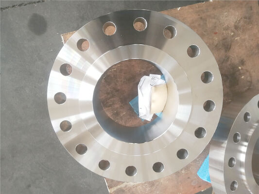 Bom preço. fazer à máquina de aço inoxidável e encaixes do tubo das peças de maquinaria da flange do pescoço da solda da tubulação 316Ti on-line