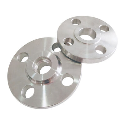 Bom preço. Titânio fazendo à máquina GR5 da flange do pescoço da soldadura de aço carbono do CNC on-line