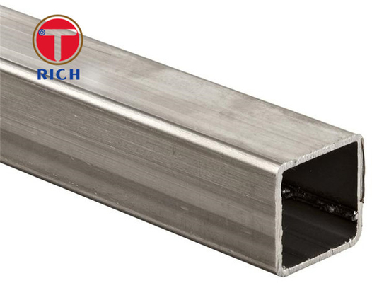 Bom preço. Tubo 2B 5x5mm quadrado de aço inoxidável brilhante da identificação 0.4mm on-line