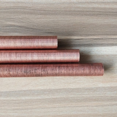 Bom preço. Tubulação de cobre Finned para o refrigerador do permutador de calor e de ar on-line